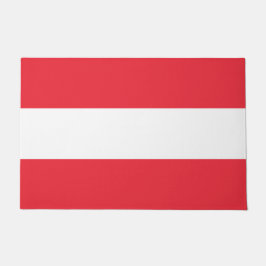 Österreichische Flagge (Österreich) Doormat Fußmatte