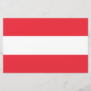 Österreichische Flagge (Österreich) Schreibwerksta Briefpapier