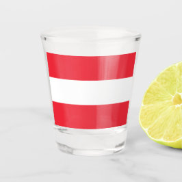 Österreichische Flagge (Österreich) Shot Glass Schnapsglas