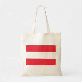 Österreichische Flagge (Österreich) Tote Bag Tragetasche