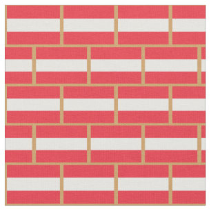 Österreichische Flagge & österreichische Modefab Stoff