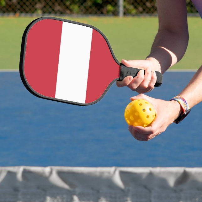 Österreichische Flagge Pickleball Schläger (InSitu)
