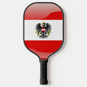Österreichische Flagge Pickleball Schläger