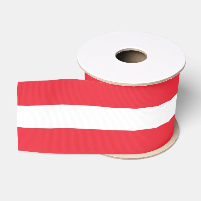 Österreichische Flagge Ripsband (Spule)
