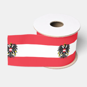 Österreichische Flagge Ripsband