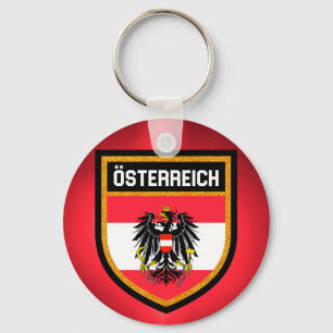 Österreichische Flagge Schlüsselanhänger
