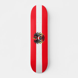Österreichische Flagge Skateboard
