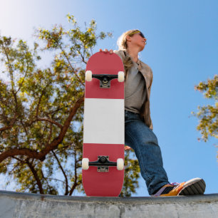 Österreichische Flagge Skateboard