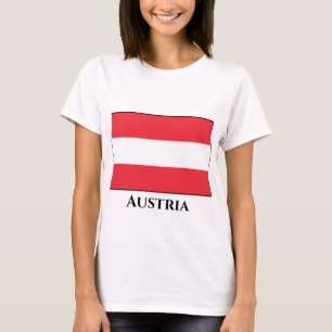 Österreichische Flagge T-Shirt