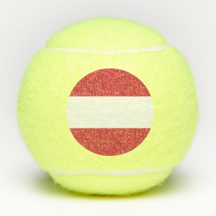 Österreichische Flagge Tennisbälle