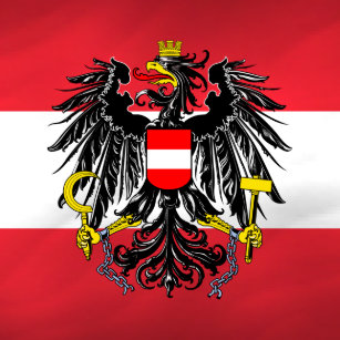 Osterreich Flagge Aufkleber Zazzle At