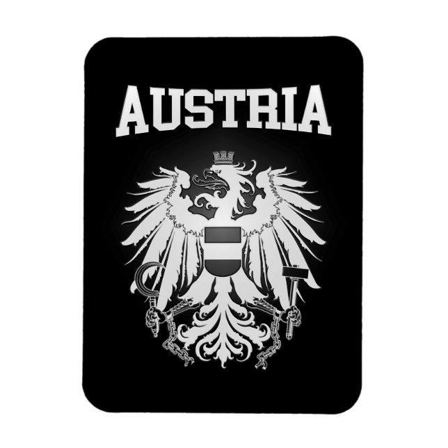 Österreichische Wappen Magnet (Vertikal)