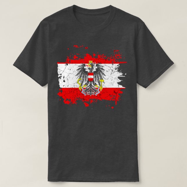 Österreichische Wappen T-Shirt (Design vorne)