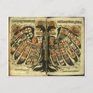 Österreichischer Doppeladler Postkarte