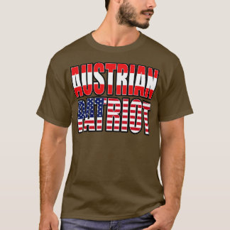 Österreichischer Patriot Pride Heritage Flag Gesch T-Shirt