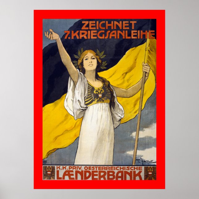 Österreichisches Darlehen aus dem 7. Poster (Vorne)