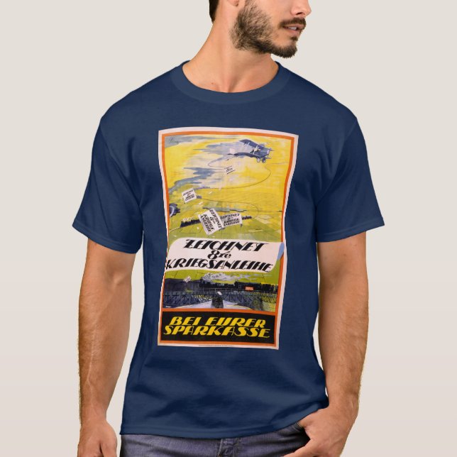 Österreichisches Darlehen aus dem 8. Weltkrieg T-Shirt (Vorderseite)