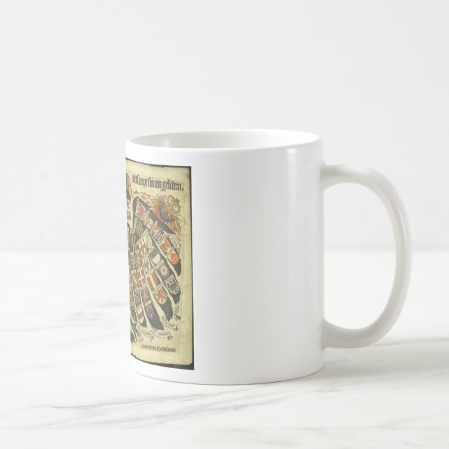 Österreichisches doppeltes Eagle Tasse (Rechts)