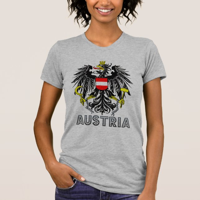 Österreichisches Emblem T-Shirt (Vorderseite)