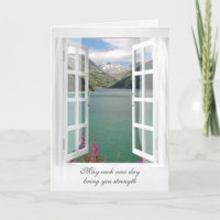 Österreichisches Fenster "Bergsicht"