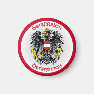 Österreichisches Kulturerbe-Emblem Magnet