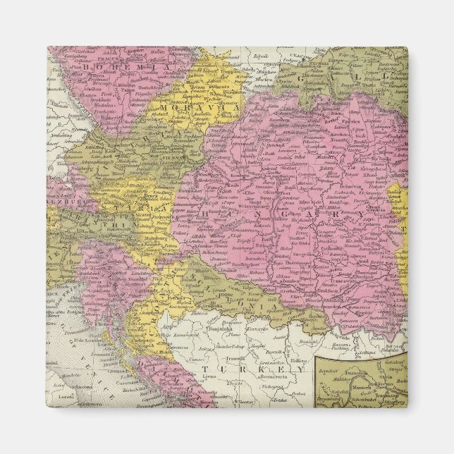 Österreichisches Reich 4 Magnet (Vorne)