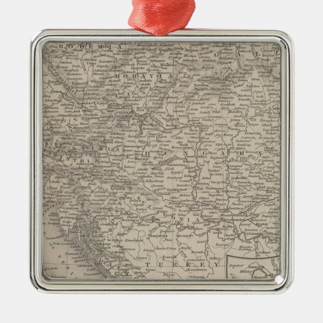 Österreichisches Reich Silbernes Ornament (Vorne)