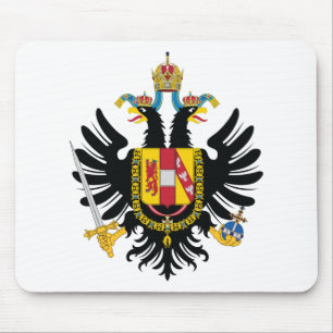 Österreichisches Reich-Wappen (1815) Mousepad