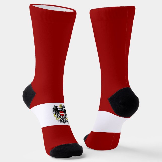 Österreichisches Wappen Socken (Gewinkelt)
