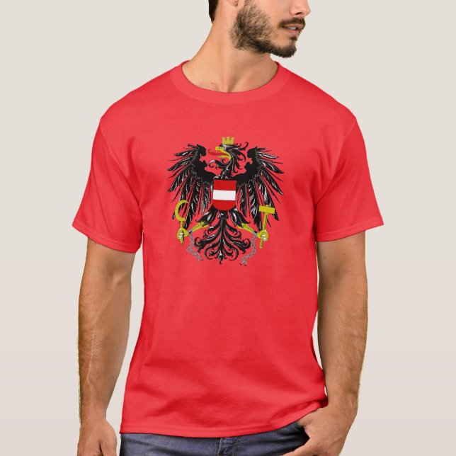 Österreichisches Wappen T-Shirt (Vorderseite)