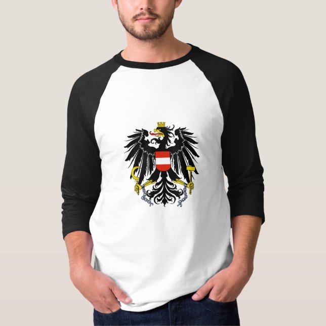Österreichisches Wappen T-Shirt (Vorderseite)