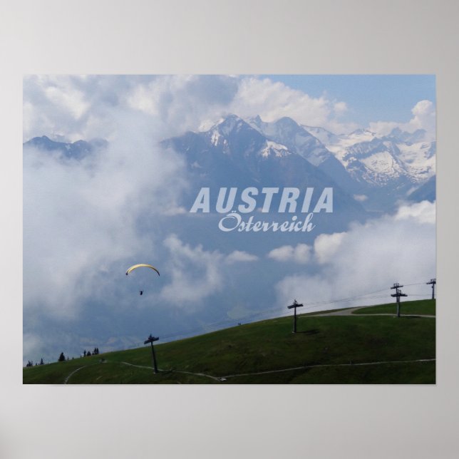 Österreichisches Zollposter Poster (Vorne)