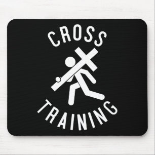 Osterreligiöser Spaß Christliches Cross Training G Mousepad
