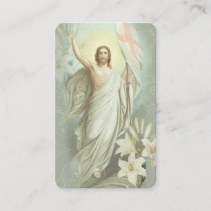 Osterreligiöses Paschal Gebet Heilige Karte
