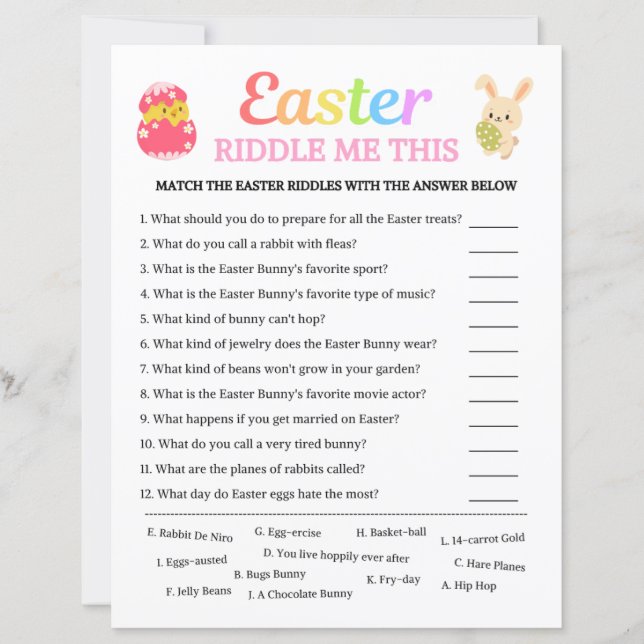 Osterriss dieses Spiel (Vorderseite)