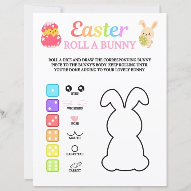 Osterrolle Ein sonniges Spiel (Vorderseite)