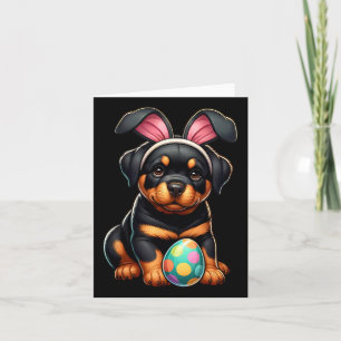 Osterrottweiler Hunde Haustiere Liebhaber Kaninche Karte