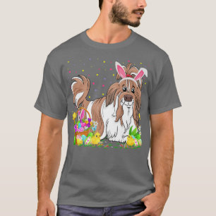 Osterschih Tzu Dog Bunny Egg Jagd Shih Tzu Eas T-Shirt