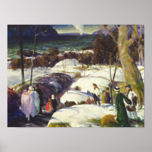 Osterschnee Poster