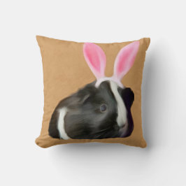 Osterschwarz-weiße Guinea Kissen