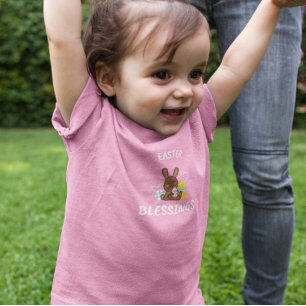 OSTERSEGEN ROSA BABY T-SHIRT