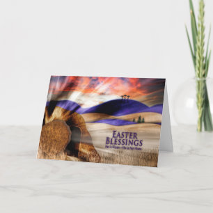 Ostersegnung ZWEI Auferstehungsgrab Stone Karte