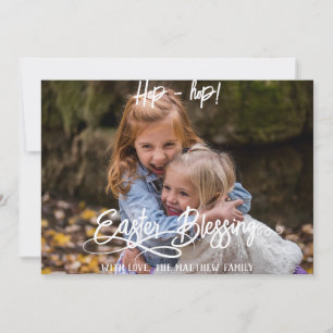 Ostersonne ganz einfach für niedliche Kinder Foto Karte