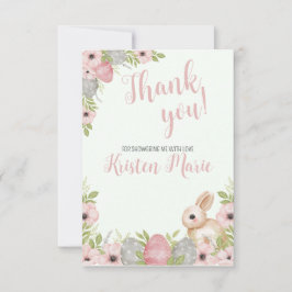 Ostersonnendusche Dankeskarte