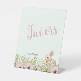 Ostersonnendusche Gastgeschenke signieren Sockelschild