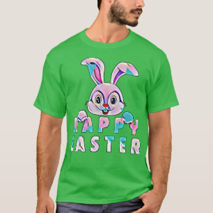 Ostersonnenhasen Gesicht lustigen Ostertag zwei T-Shirt