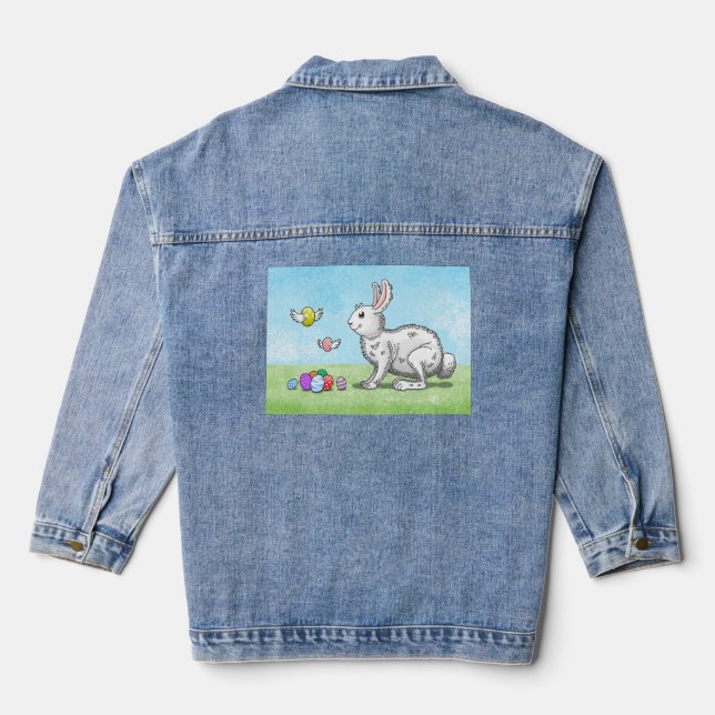 Ostersonnenjagd Jeansjacke (Rückseite)