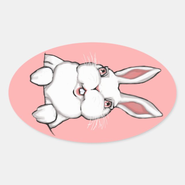 Ostersonnenklammer - Geeignete Osterkleber Ovaler Aufkleber (Vorderseite)