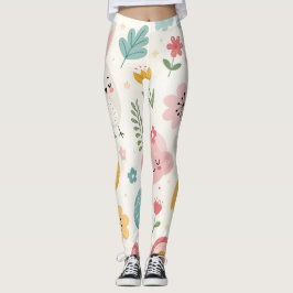 Ostersonnenmuster Leggings