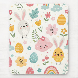 Ostersonnenmuster Mousepad